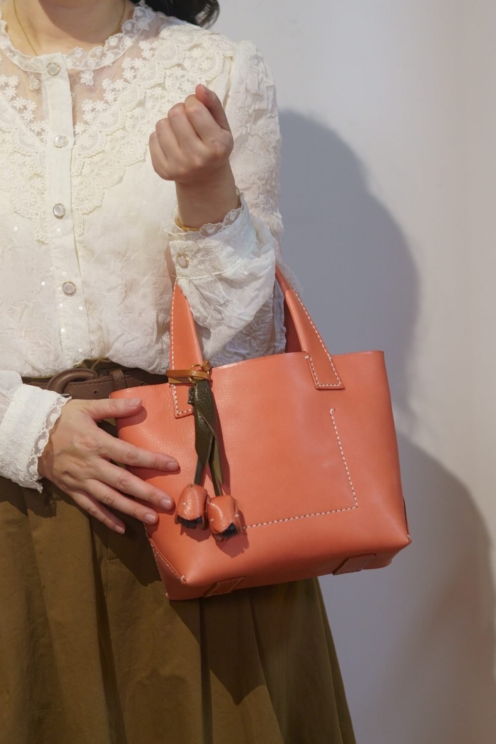 Hand-sewn vegetable basket - Image 3